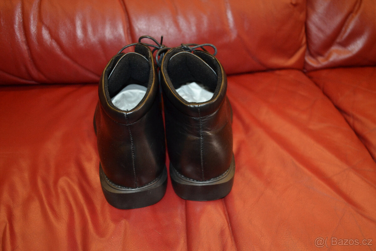 Nové zateplené kožené boty zn. Navaho vel.11 (45 - 2