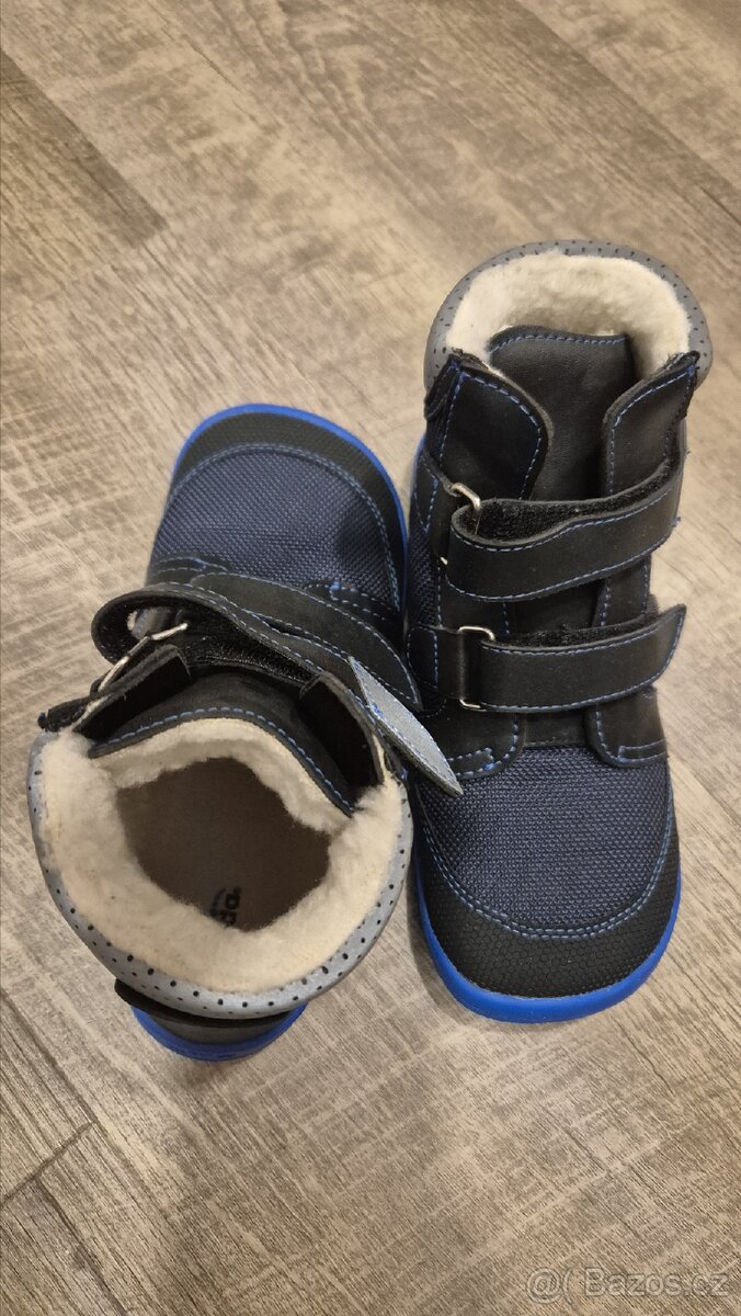 Detske barefoot boty zimni BEDA - 2