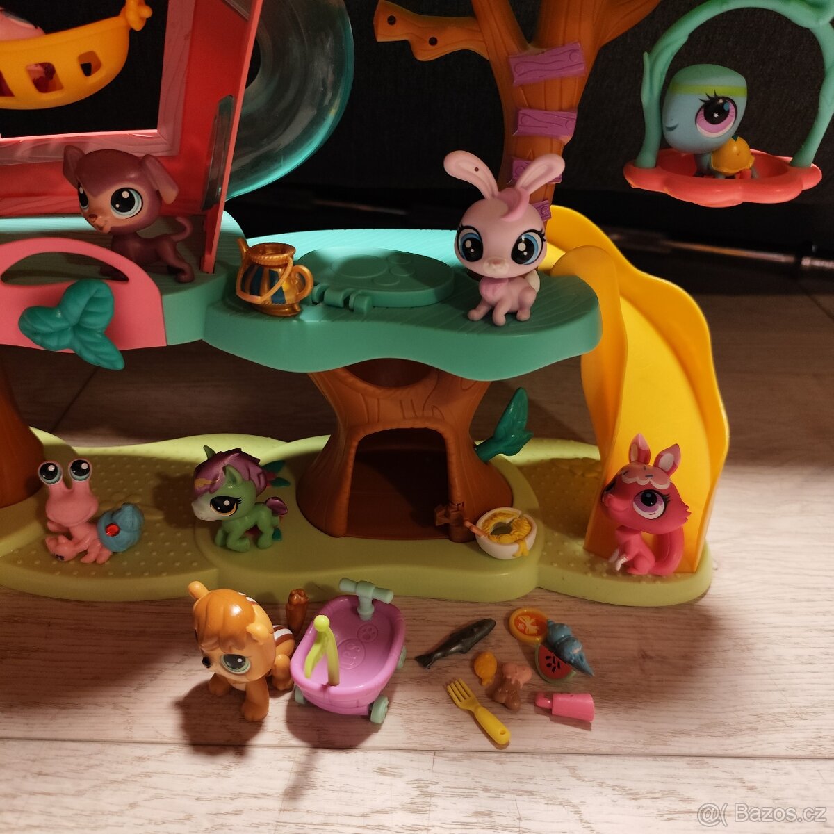 LPS stromový domeček zvířátka a doplňky - 2