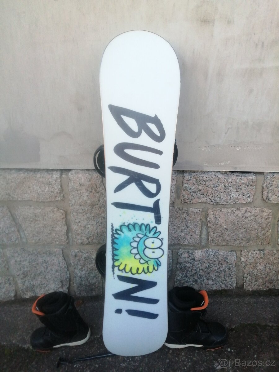 snowboard burton 130 + boots 38 - 2