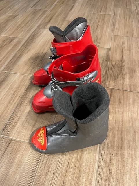 Dětské lyžáky 34, lyžařské boty 34 - 2