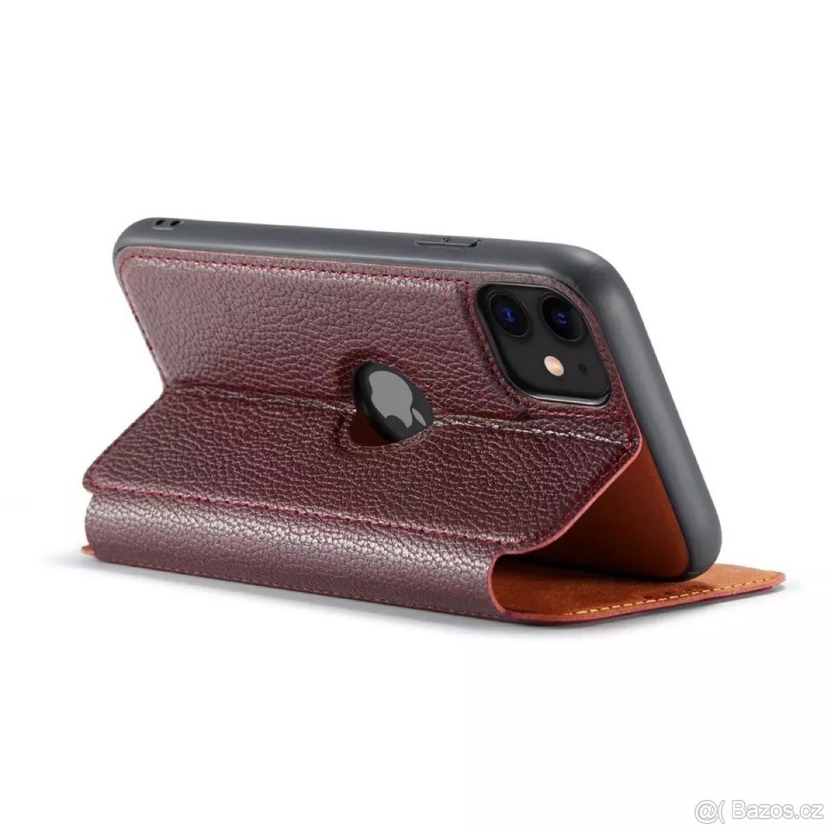 Ochranné pouzdro “knížka” pro iPhone ? + 3x ochranné sklo. - 2