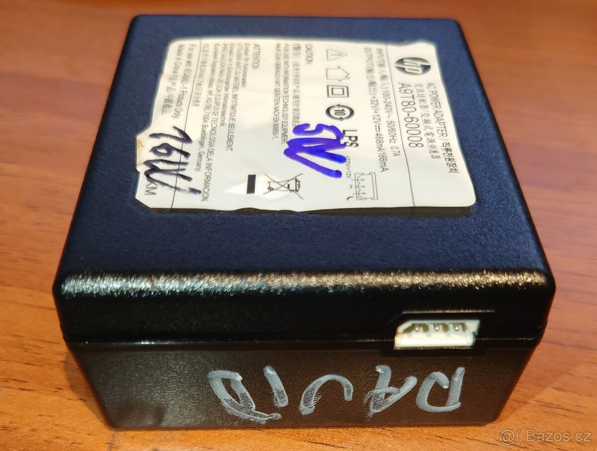 HP Adapter A9T8060009 200-240V 32V pro HP tiskarny - 2