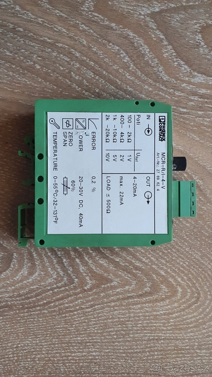 Phoenix contact převodník na snímání polohy. - 2