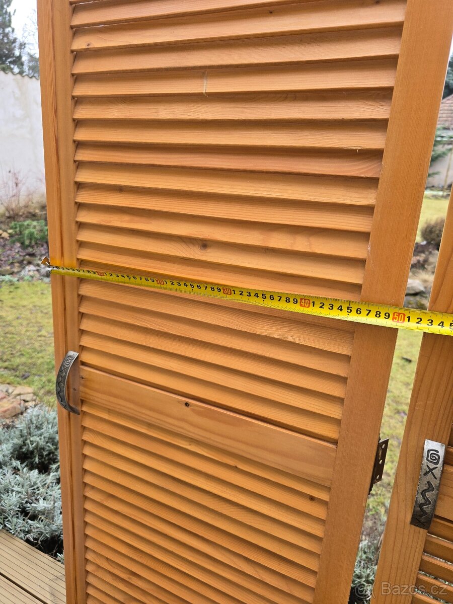 Lamelové dveře 3ks - 2