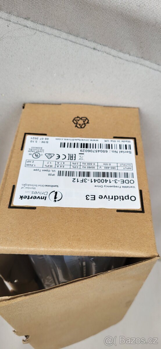 Frekvenční měniče Optidrive E3 - 2