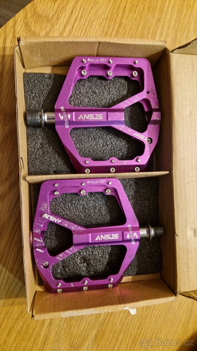 Pedály ANSJS 3ložiskové - 2