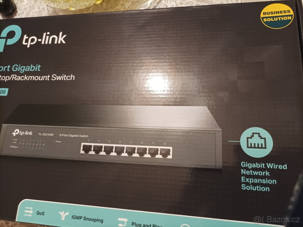 Gigabitový switch TP-Link TL-SG1008 (kovový, 8 portů) - 2
