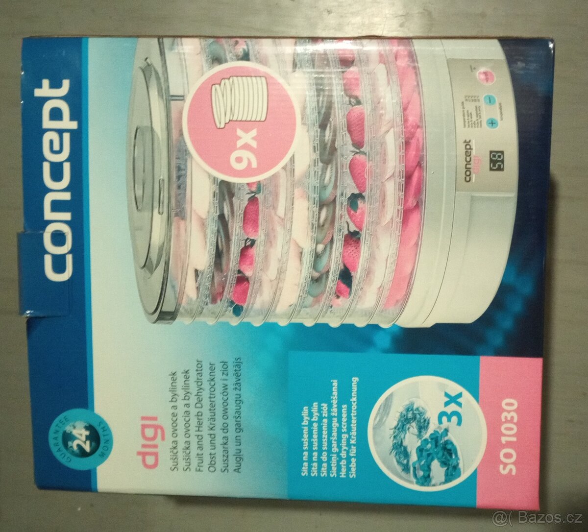 Sušička ovoce a bylinek Concept SO-1030 - 2