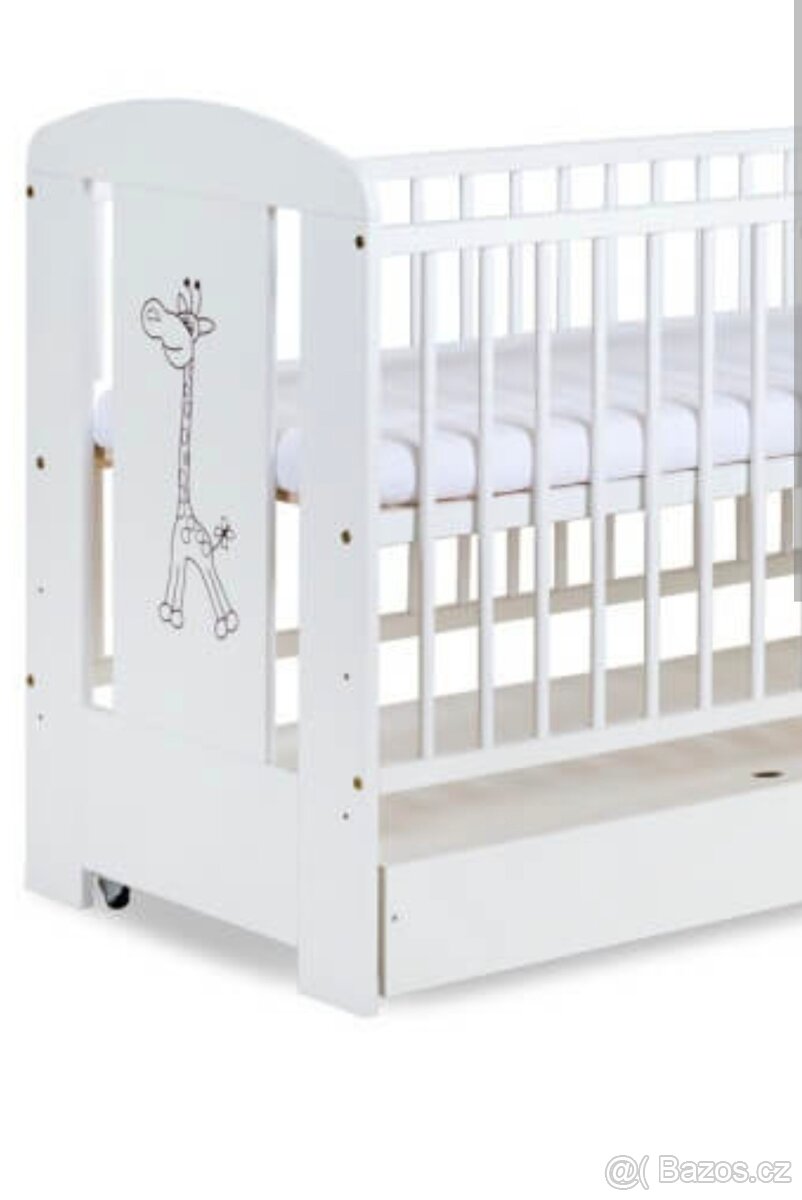 Dětská postylka s šuplíkem - 2