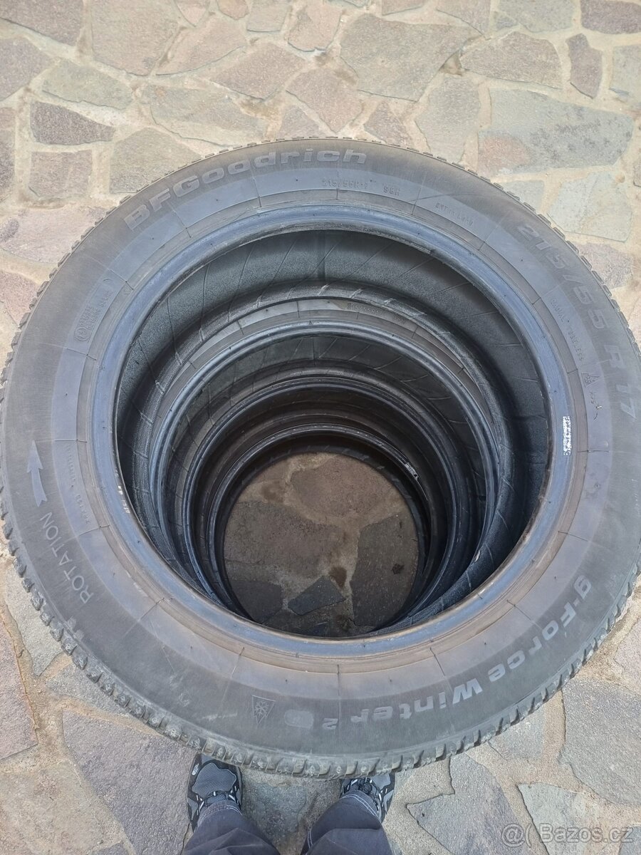 Zimni pneu 215/55R17 BFGoodrich - 2