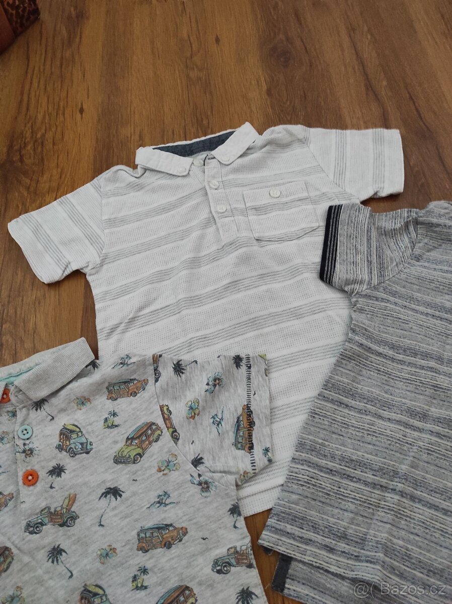 Polo trička s krátkým rukávem vel. 98 - 2
