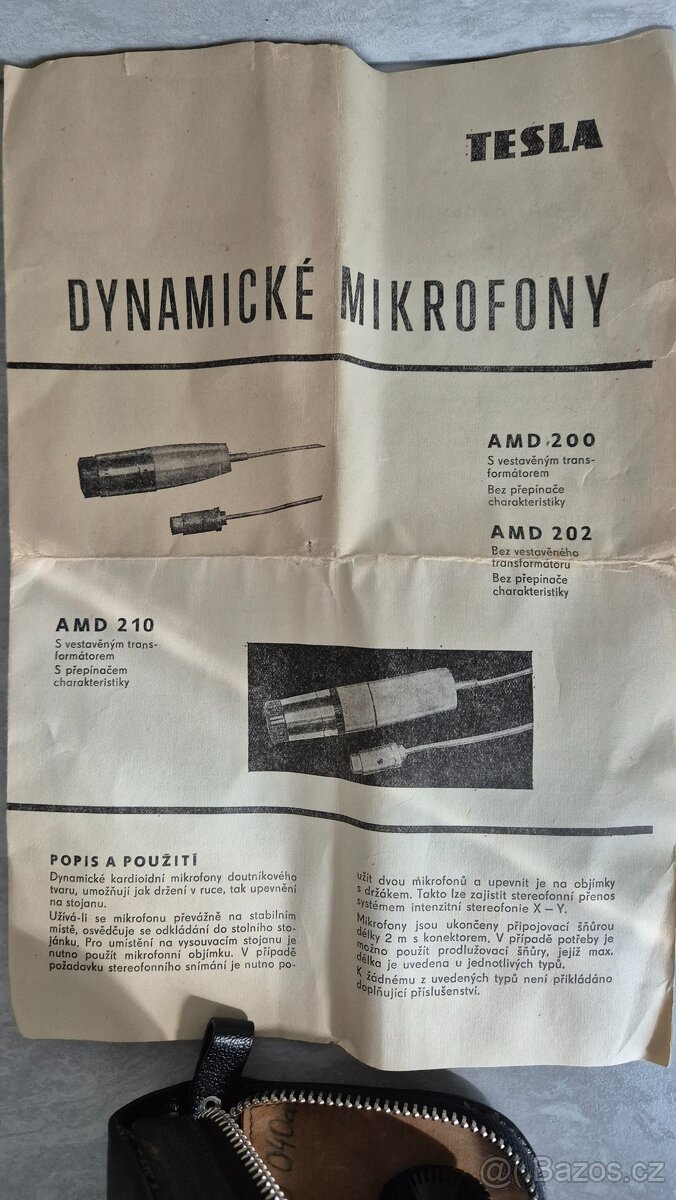 Mikrofon Tesla AMD 210 - 2