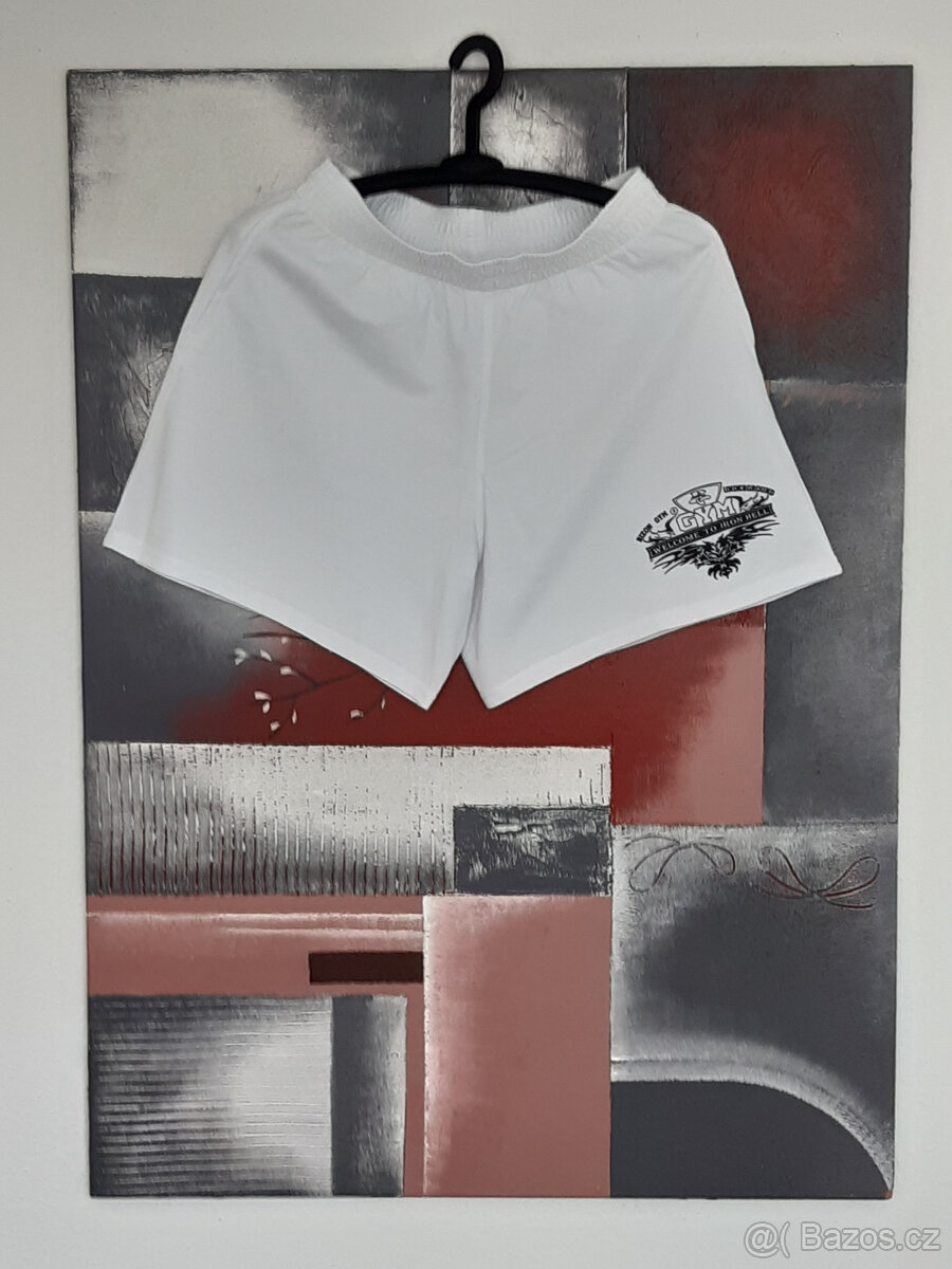 Bílé pánské kraťasy - 2