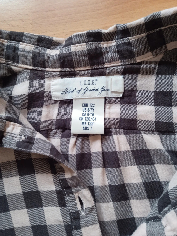 Košilové šaty zn. H&M vel. 122 - 2