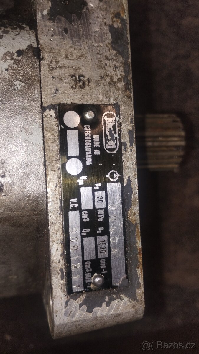 Hydraulické čerpadlo UN 40A - 2