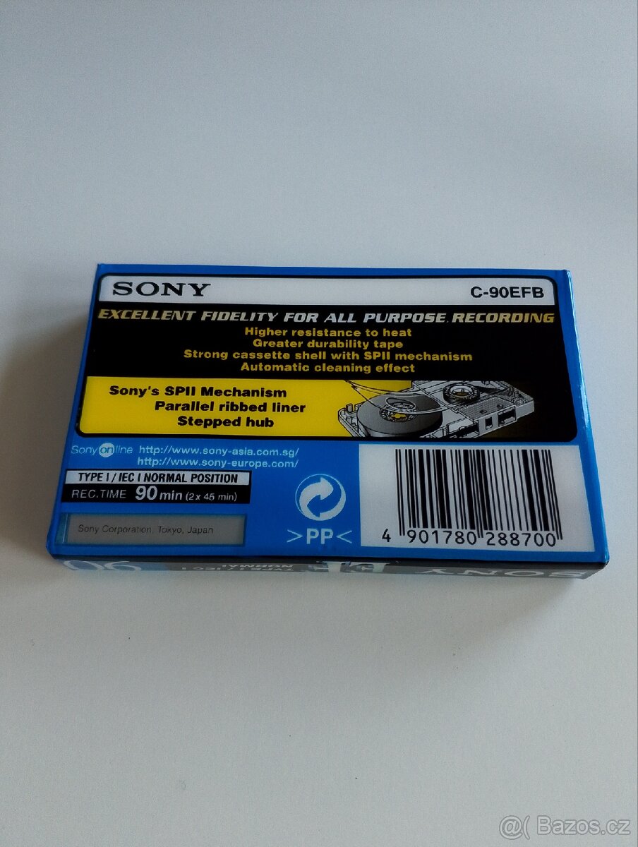 Nová audio kazeta Sony - 2