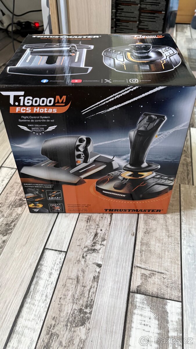 Thrustmaster T.16000M FCS HOTAS + TWCS Throttle - 2