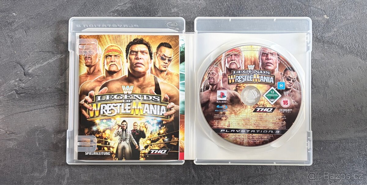 - PS3 hra WWE Legends Of WrestleMania - - 2