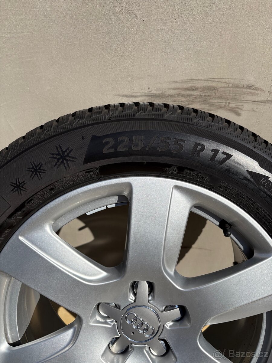 originální 17" hliníkové kolo Audi, 5x112 - 2