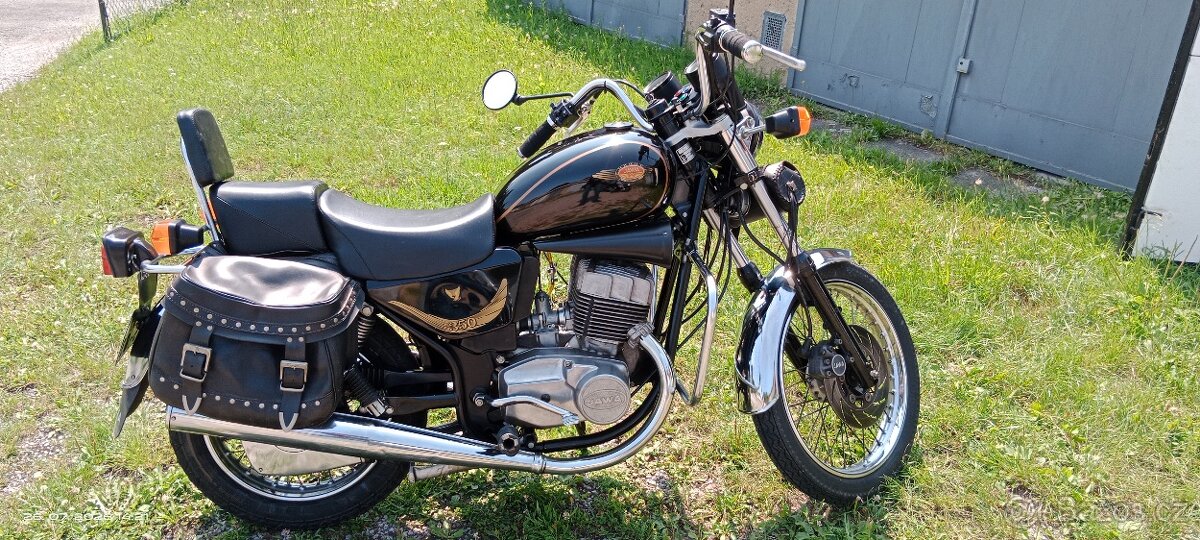 Jawa 350 chopper - 2