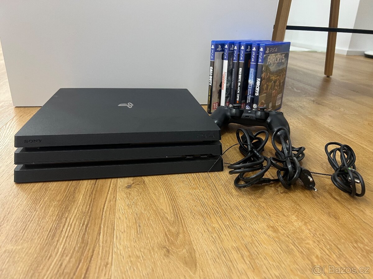 🎮 Prodám Playstation 4 PRO 1TB vč. Her - 2