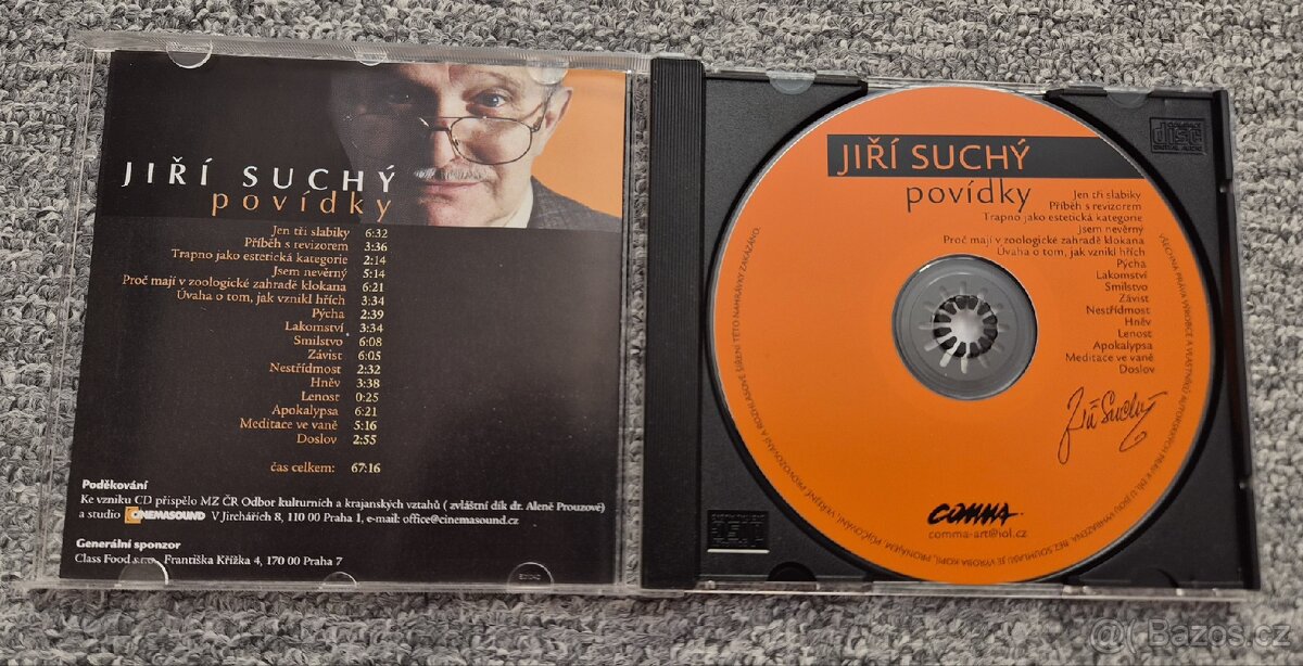 CD Jiří Suchý - povídky - 2
