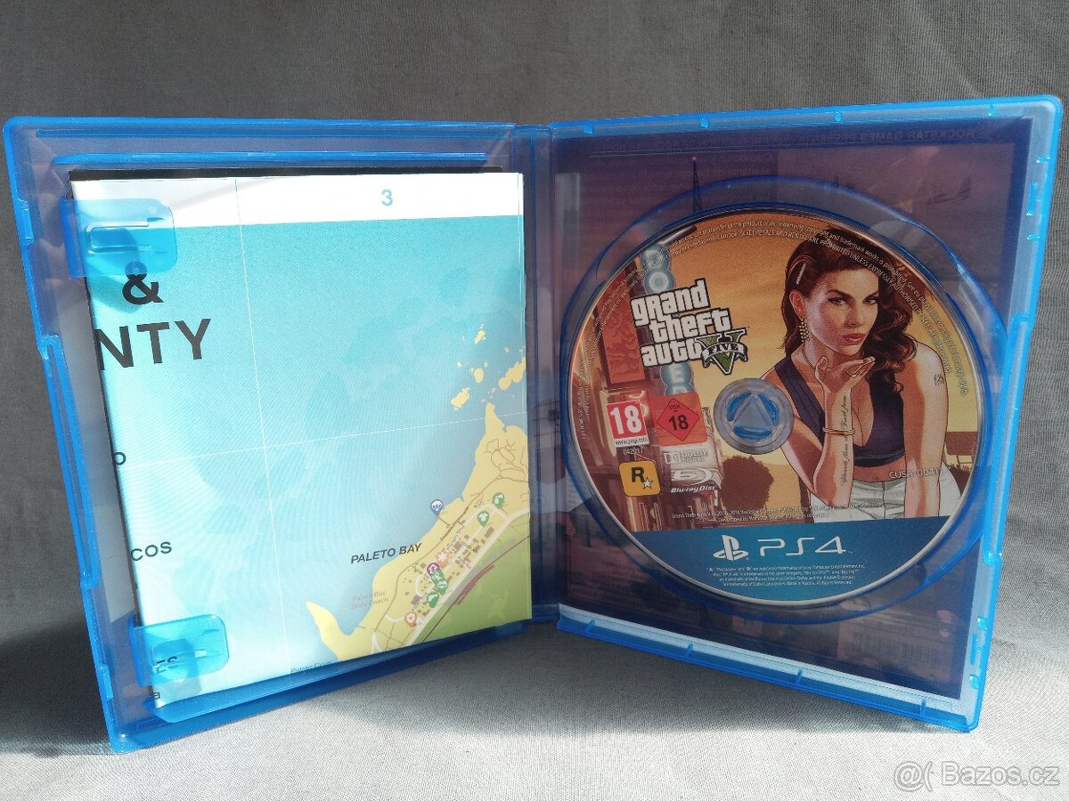 📀 PS4 hra / 100 % čitateľnosť / GTA V - 2