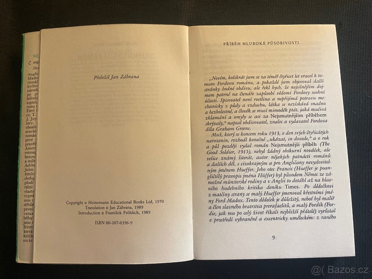 Nejsmutnější příběh - Ford Madox Ford - 2
