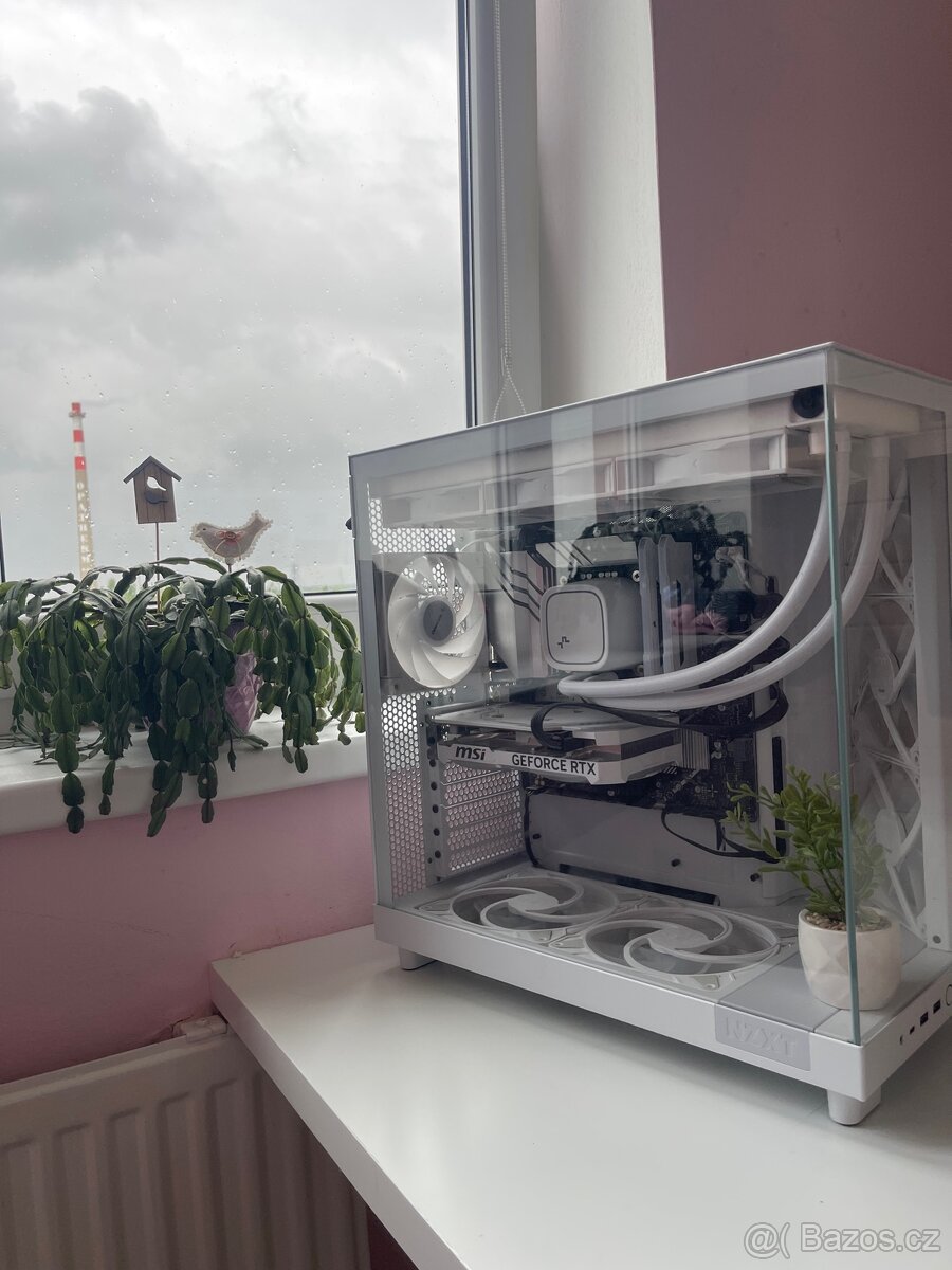 🔥 PRODEJ CUSTOM WHITE GAMING PC SETUP - 2