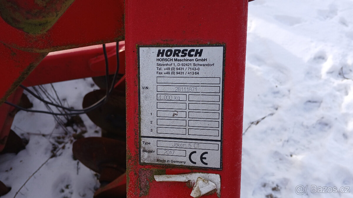 Horsch, Joker 5 CT, disker, diskový podmítač - 2