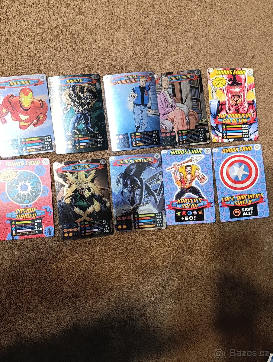 Marvel karty - 2