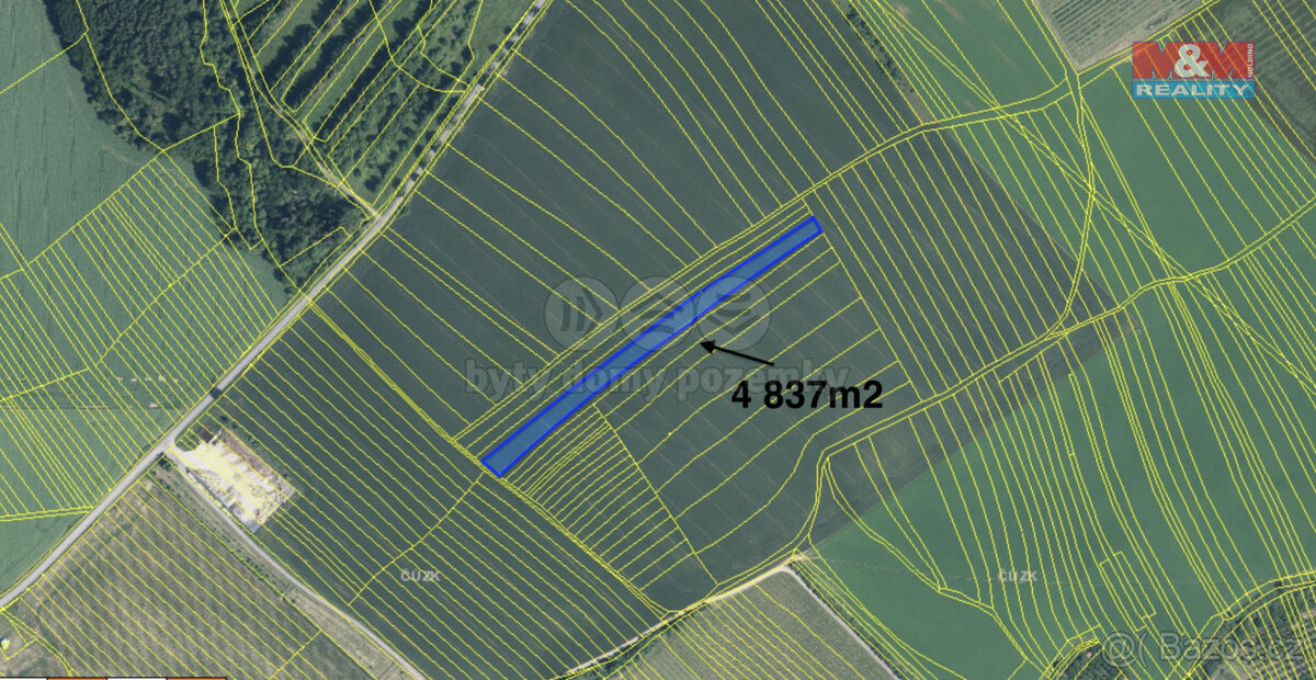 Prodej pole, 17652 m², Tučapy - 2