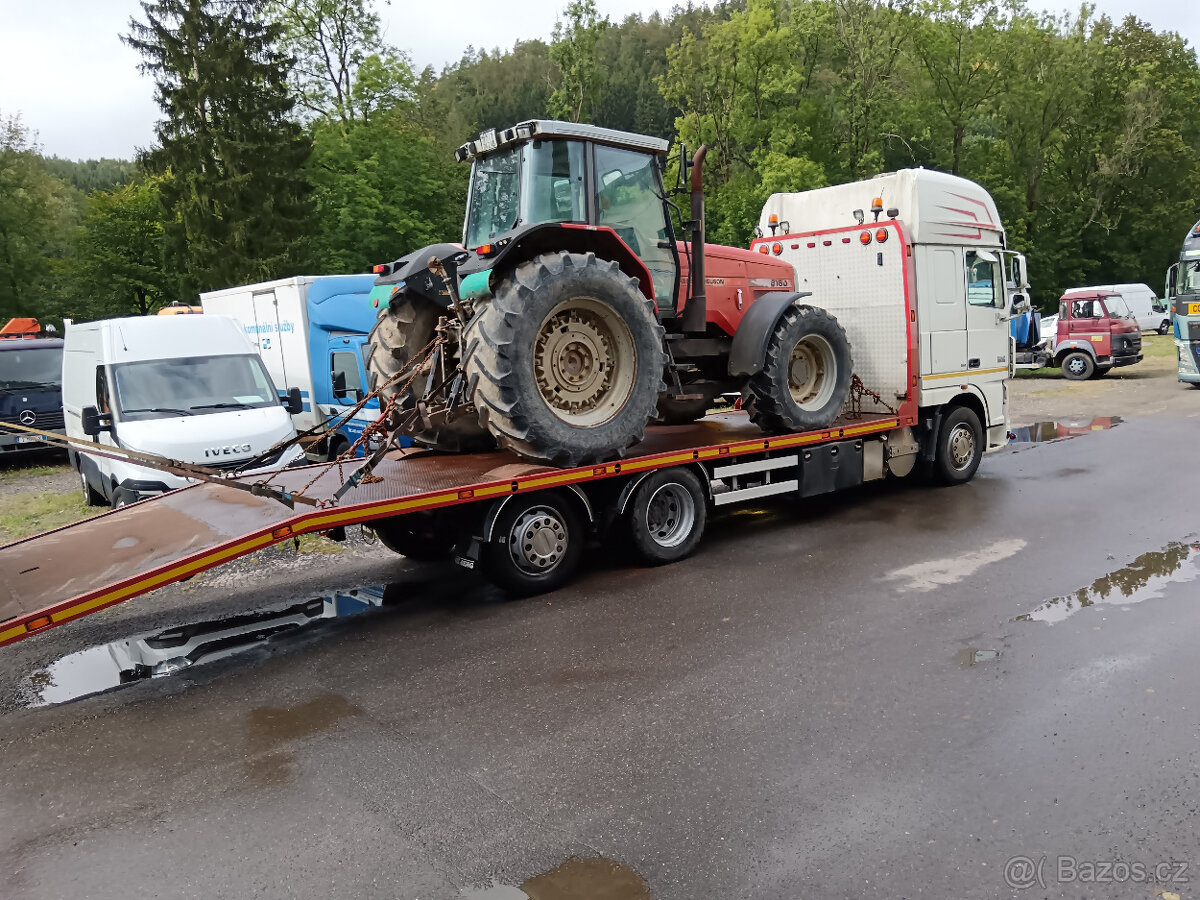 DAF XF 105.460 PŘEPRAVNÍK STROJŮ A VOZIDEL -14 T -