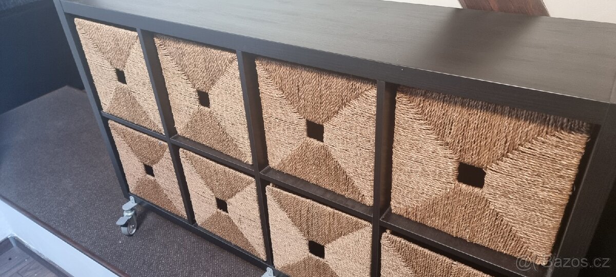 Skříňka na kolečkách Kallax - 2