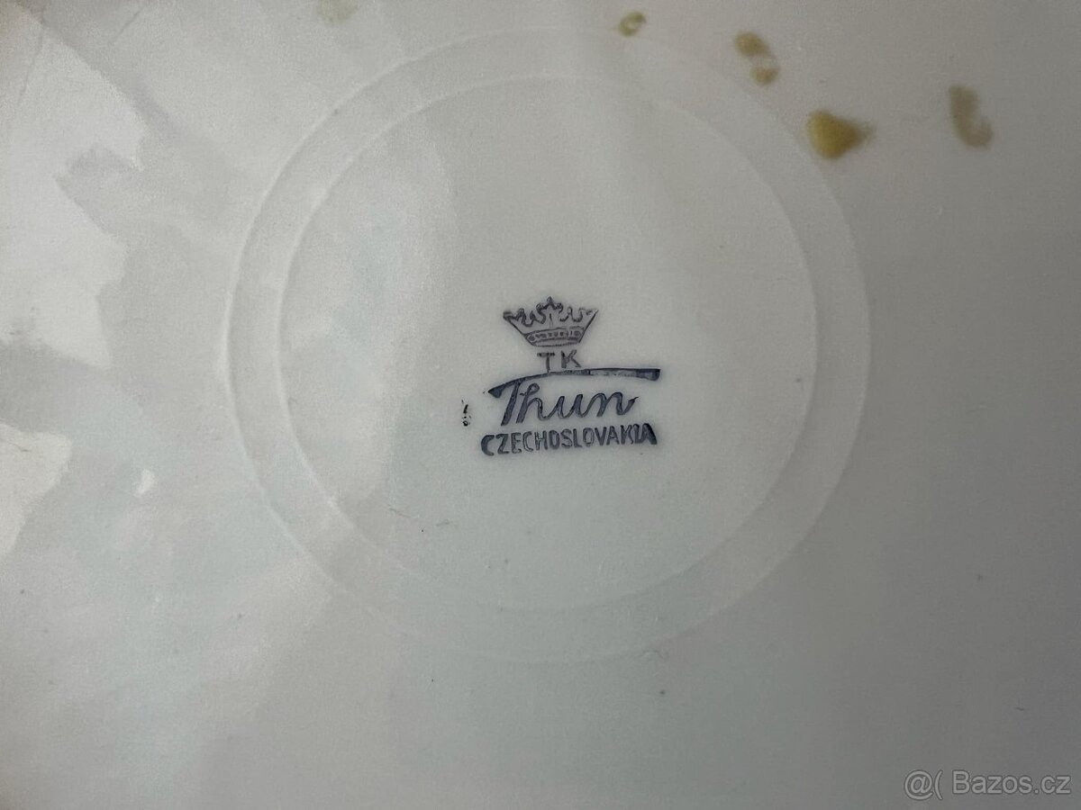Starý talíř značky Thun - 2