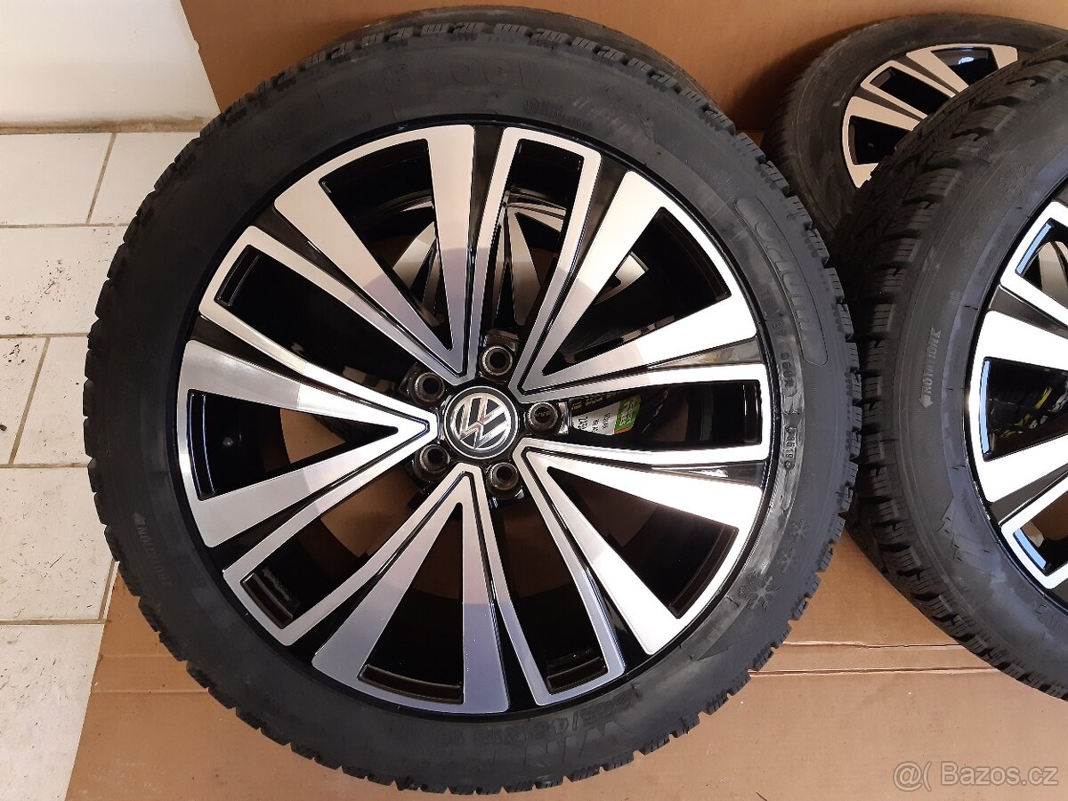 Zimní kola r18 arteon Volkswagen Nové pneu - 2
