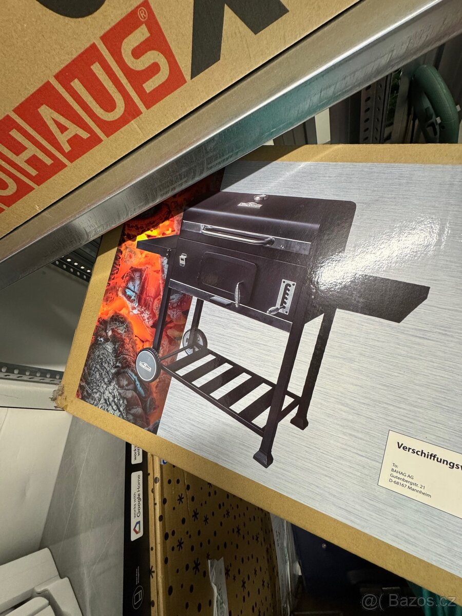 Kingstone Gril na dřevěné uhlí Black Angus XXL - 2