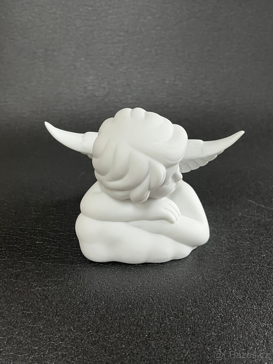 Rosenthal Soška Ležící Anděl D 16 cm - 2