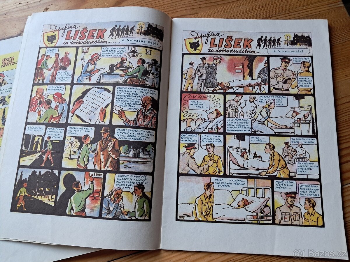 Junácký obrázkový seirál - komiks (Rychlé šípy) - 2