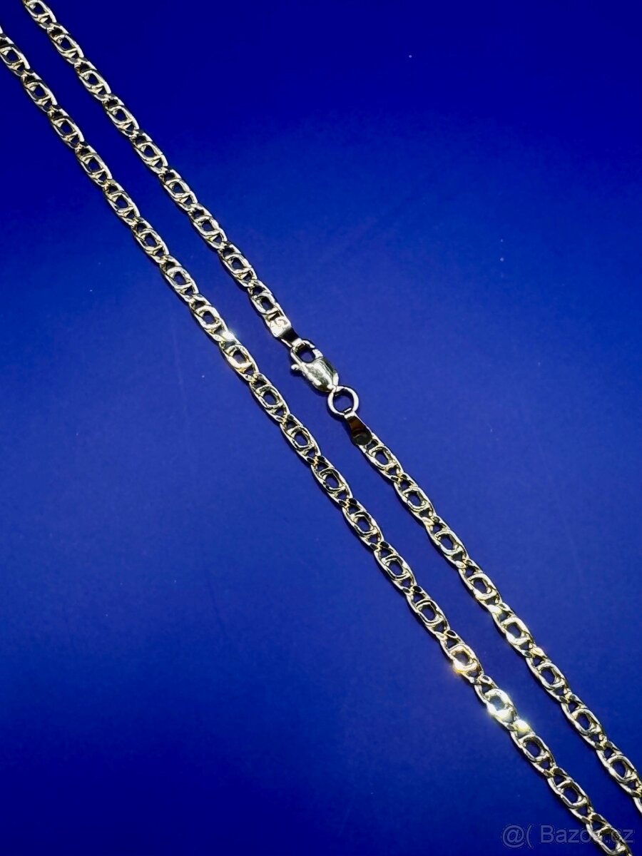 zlatý řetízek 14 karátů 585/1000 - 2