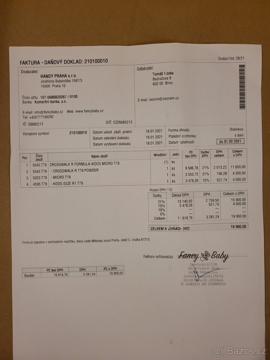 Kočárek Jané Crosswalk R dvojkombinace Powder T79 - 2