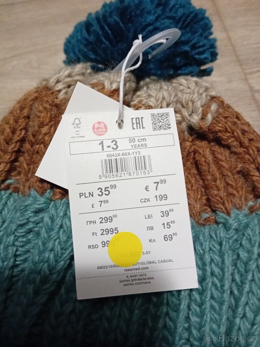 Čepice Reserved - 2