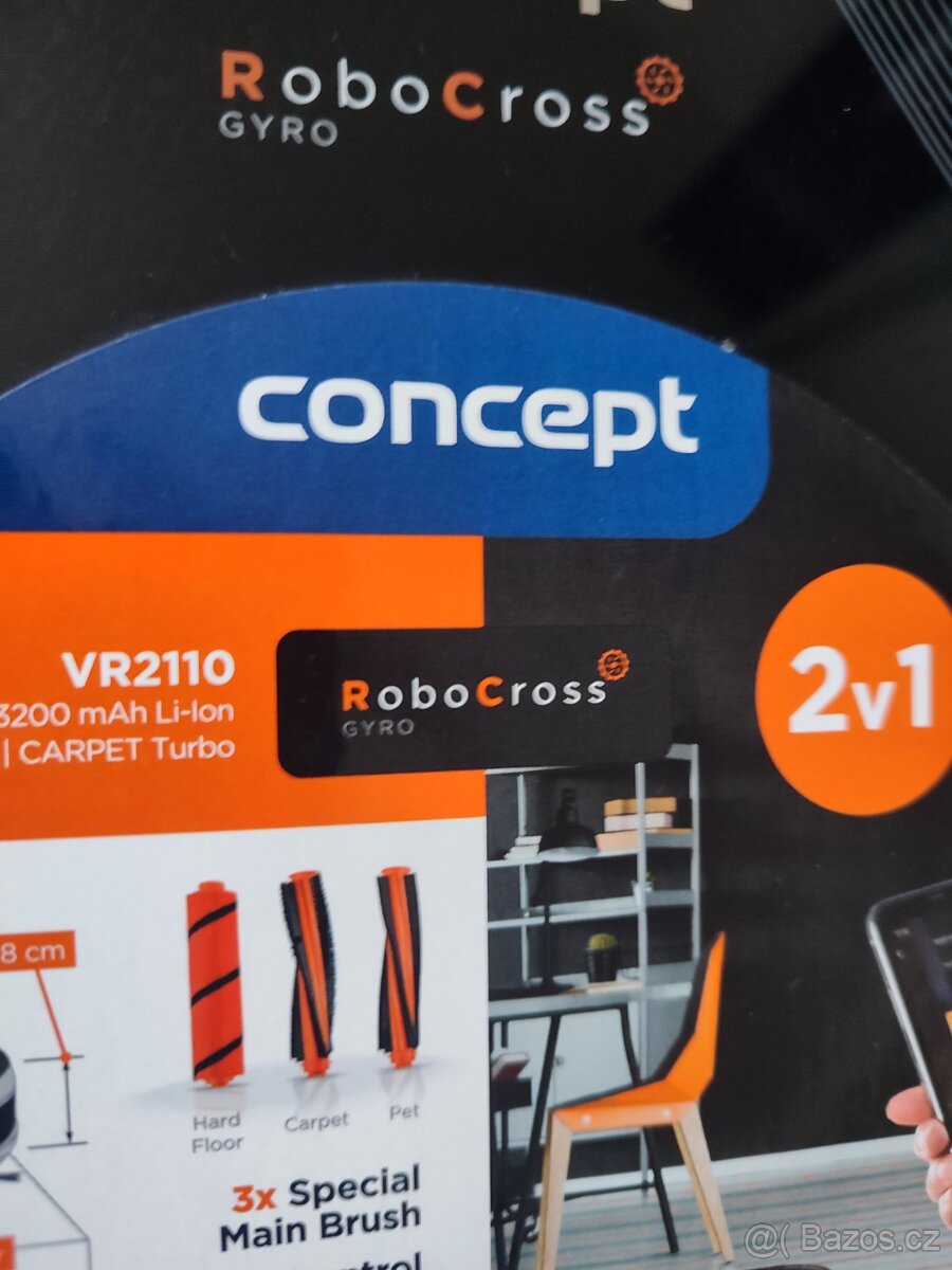 Roboticky vysavač Concept VR 2110 - 2