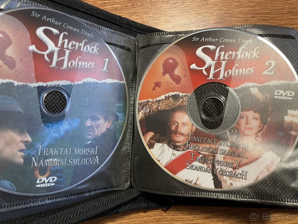 DVD Sherlock Holmes/27 ks/seriál s Jeremy Brettem - 2