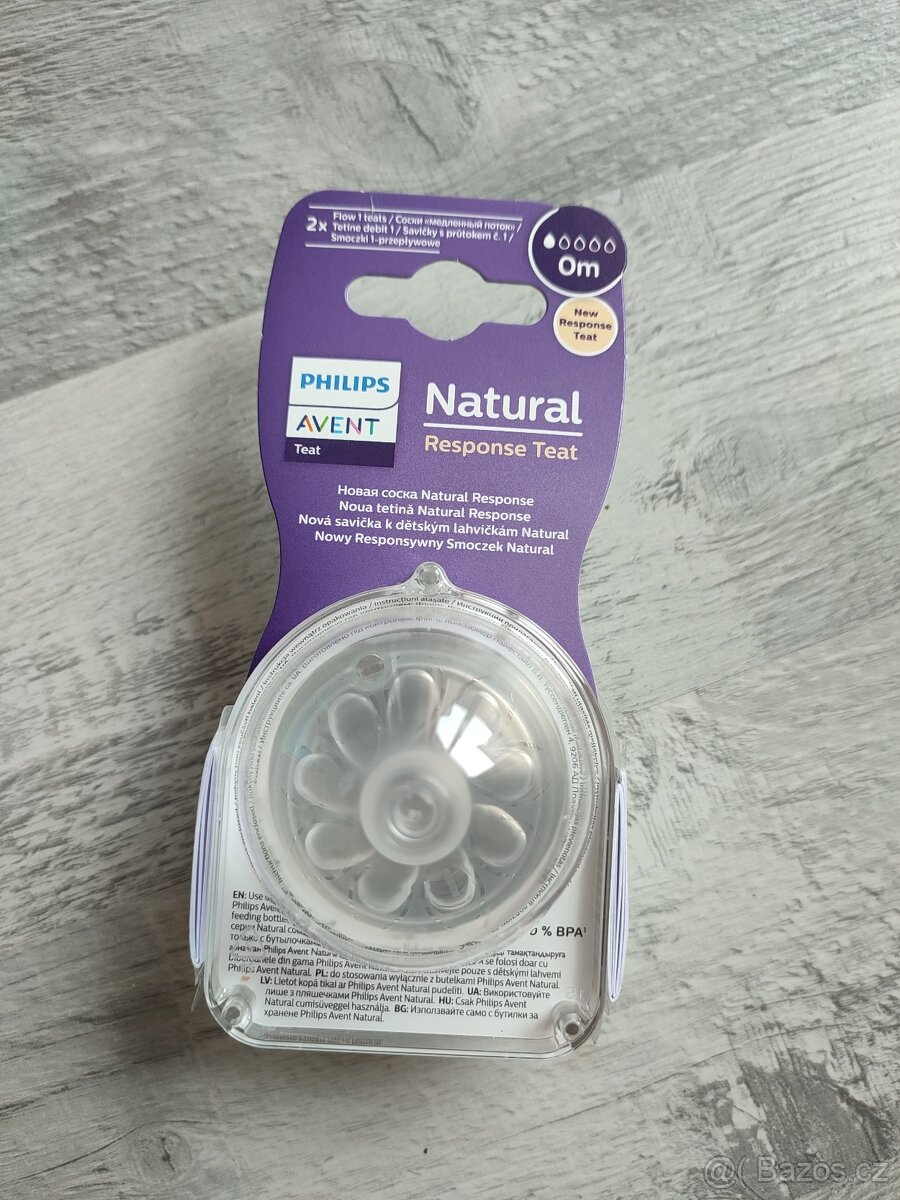 Philips Avent - lahvička + savičky - 2