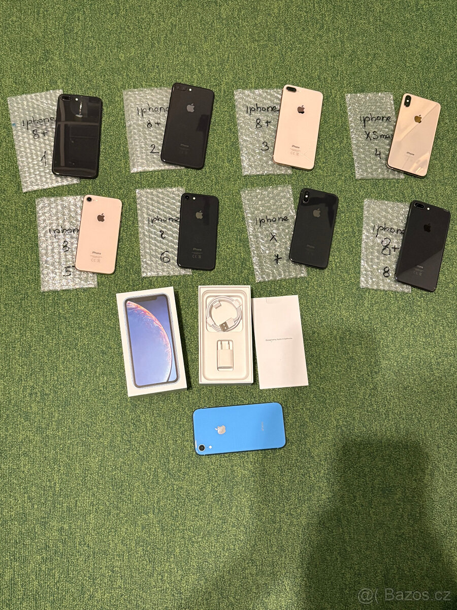 Prodám 9 iPhonů (8, 8 Plus, X, XR a XS Max) - 2