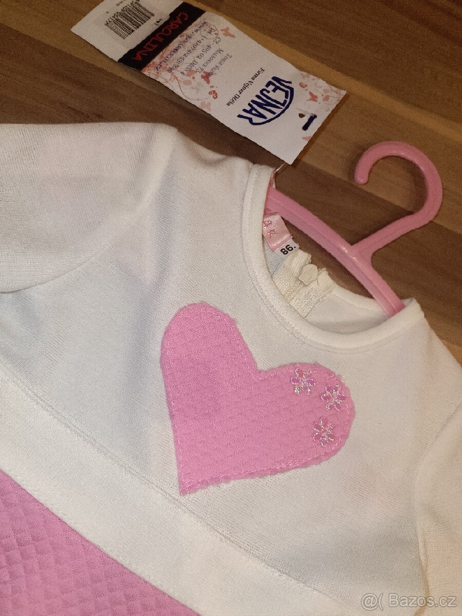 Krásné šaty velikost 86 - 2