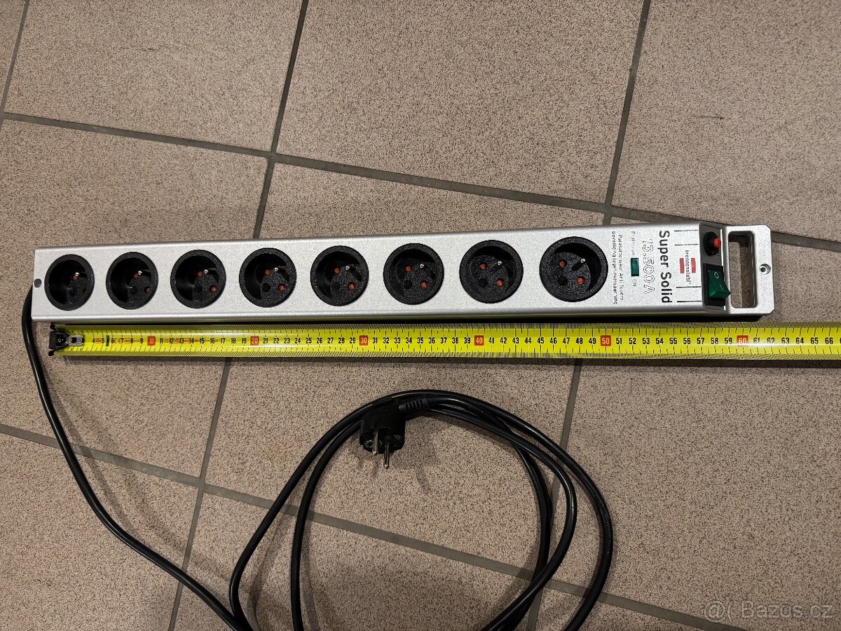 BRENNENSTUHL Super Solid – 8 zásuvek, 2,5 m TOP STAV - 2