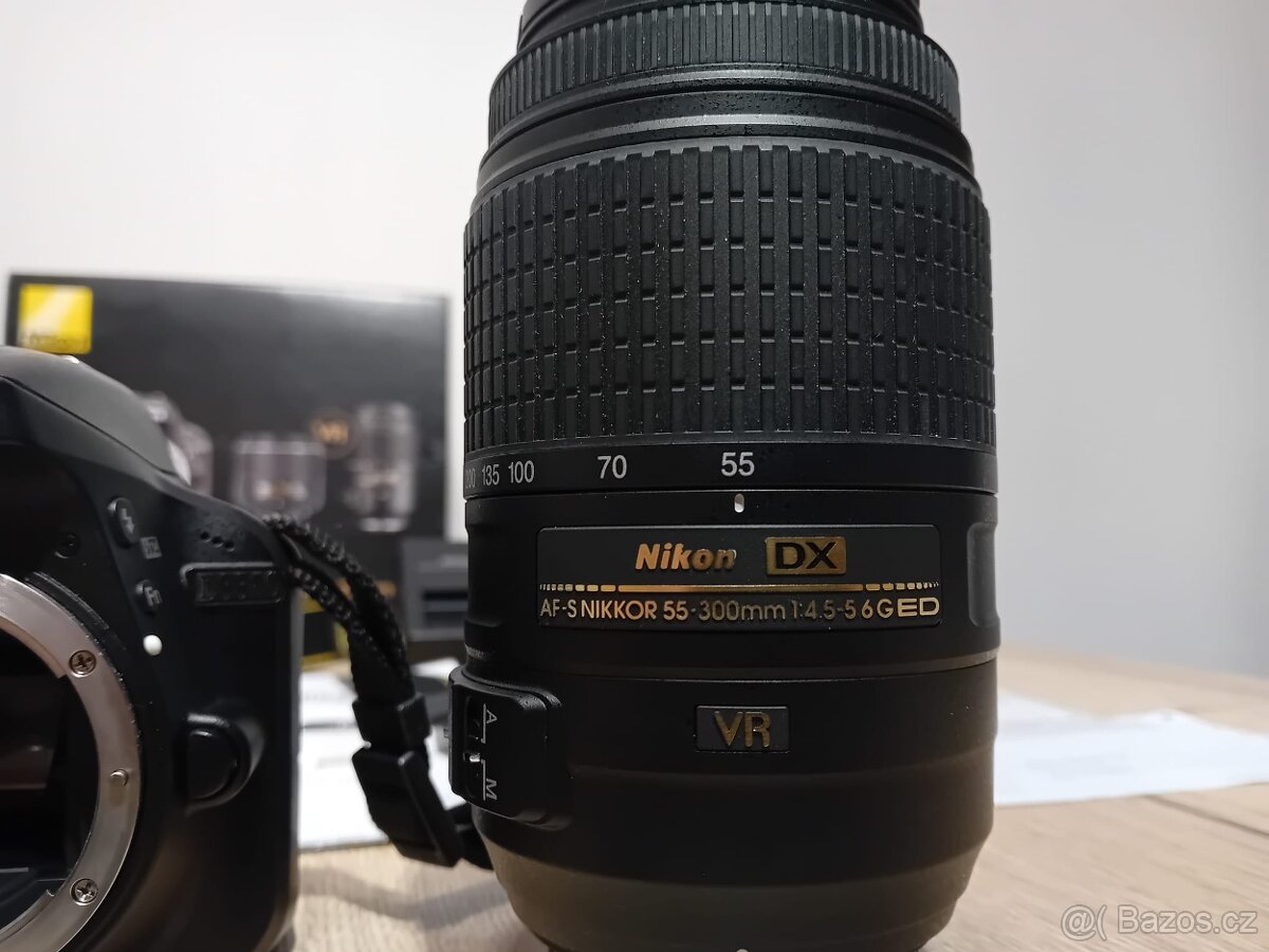 Zrcadlovka Nikon D3300 + objektivy - 2